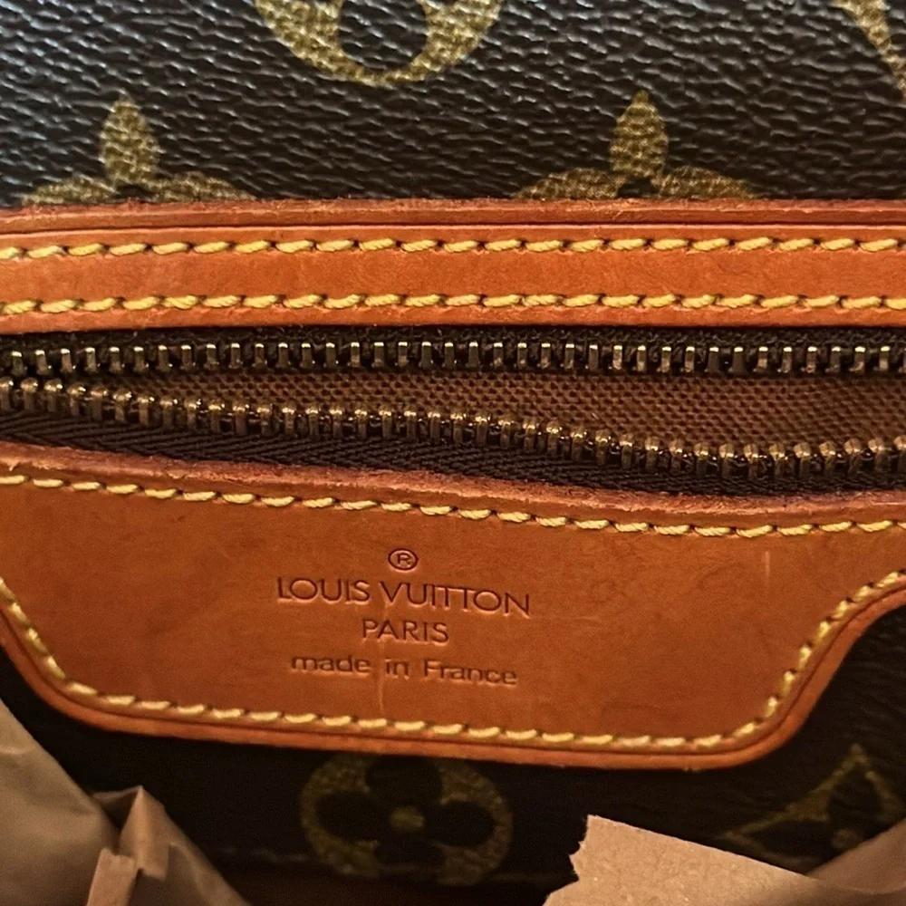 Authentic Louis Vuitton Sac Shopping shoulder bag